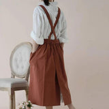 Multipurpose Cotton Apron With Pockets