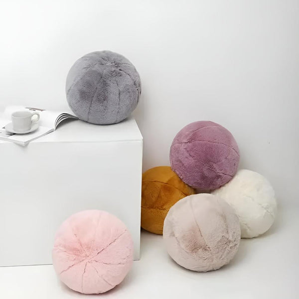 Soft Velvet Spherical Plush Cushions