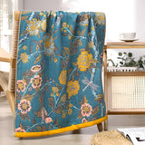 Hibiscus Reversible Bath Towel