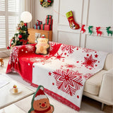 Snowflake Holiday Sofa Cover