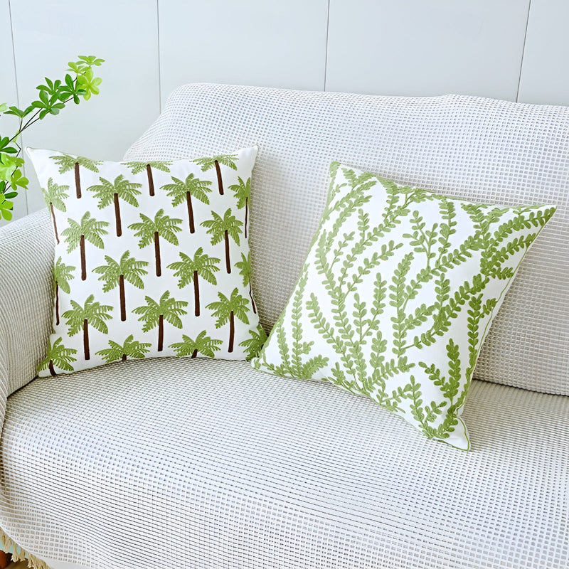 Verdant Paradise Cushion Cover