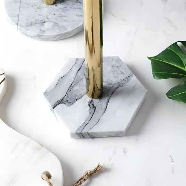 Marble Base Paper Towel Holder