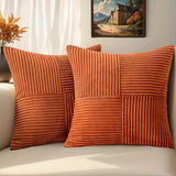 Rustic Corduroy Cushion Cover