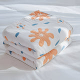 Abstract Sunny Reversible Blanket