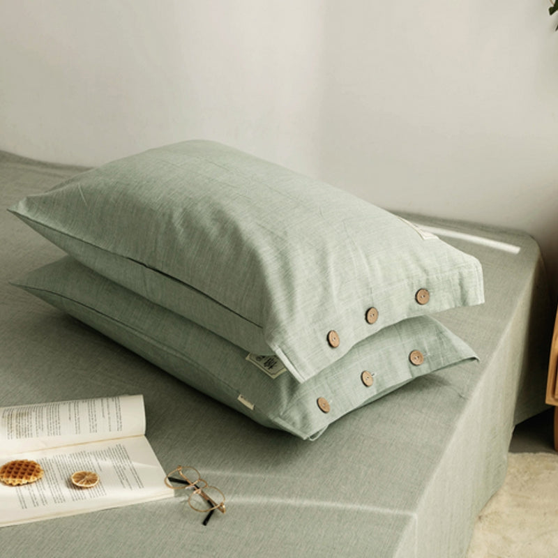 Cotton Pillowcases - Twin Pack