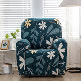 Floral Recliner Sofa Cover