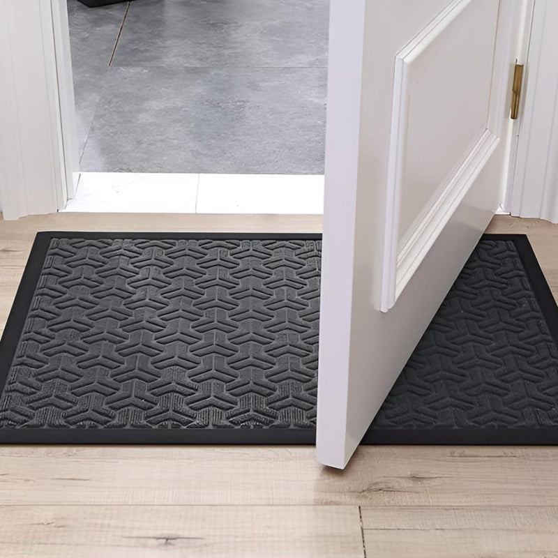 Geometric Entryway Door Mat