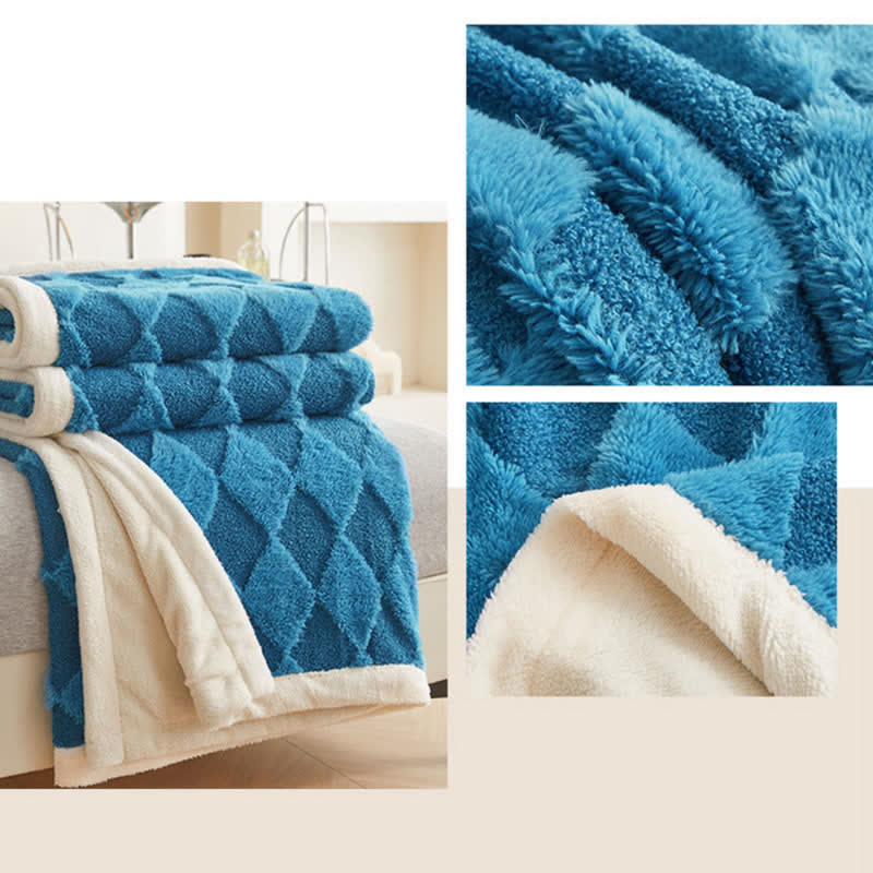 Soft Diamond Pattern Comfort Blanket