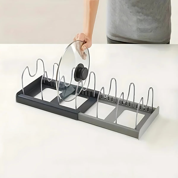 Expandable Pot and Pans Organiser Rack