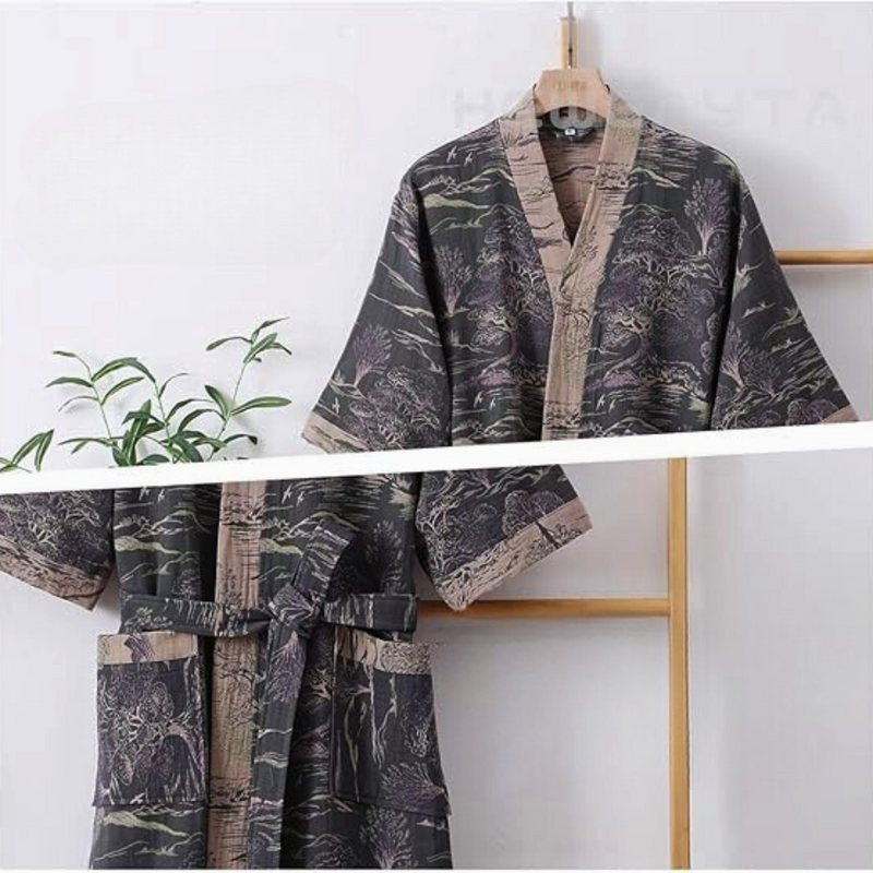 Gentle Breeze Cotton Gauze Robe