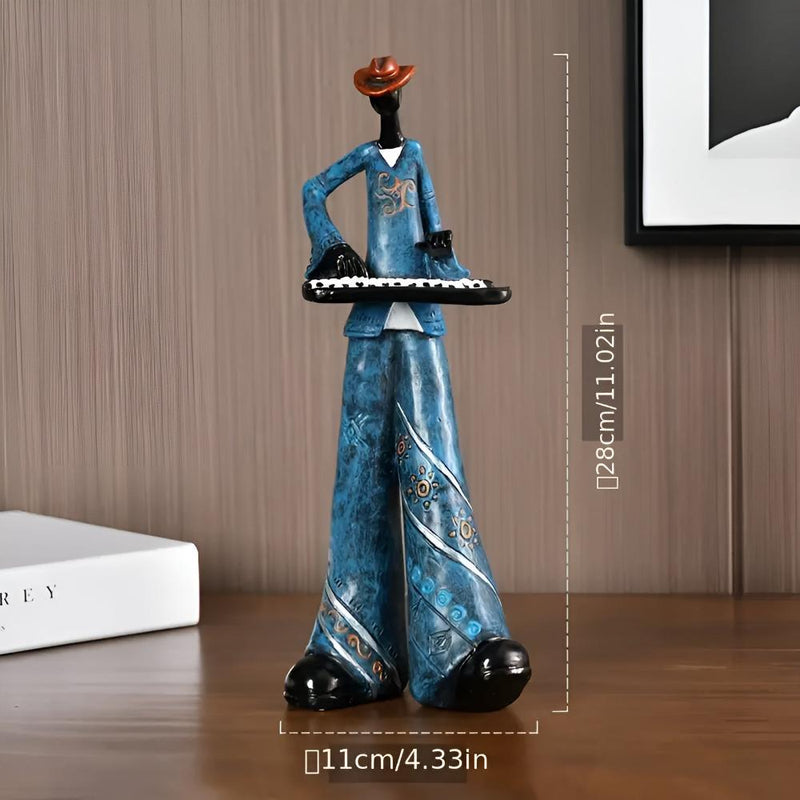 Jazz Musical Band Resin Figurine