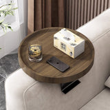 Sofa Armrest Walnut Tray