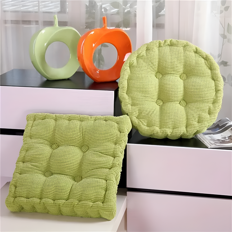 Stackable Corduroy Chair Cushions