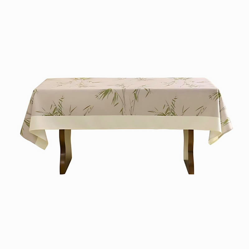 Elegant Pastoral Bamboo Zen Tablecloth