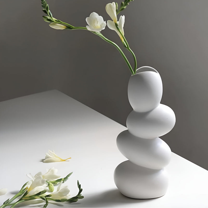 STRATA Sculptural Ceramic Vase