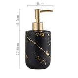 Golden Marble Luxe Dispenser