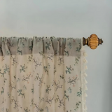 Whimsical Meadow Lace Curtain