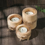 Bamboo Essence Candle Holders | 3 sets