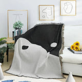 Artistic Yin Yang Tapestry Throw Blanket