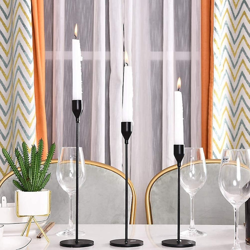 Tall & Chic Trio Candle Holder Set