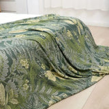 Verdant Leaf Bamboo Fiber Cooling Blanket