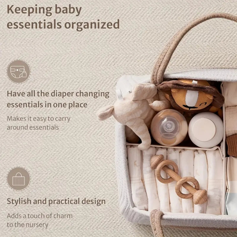 Neutral Tone Baby Storage Organiser