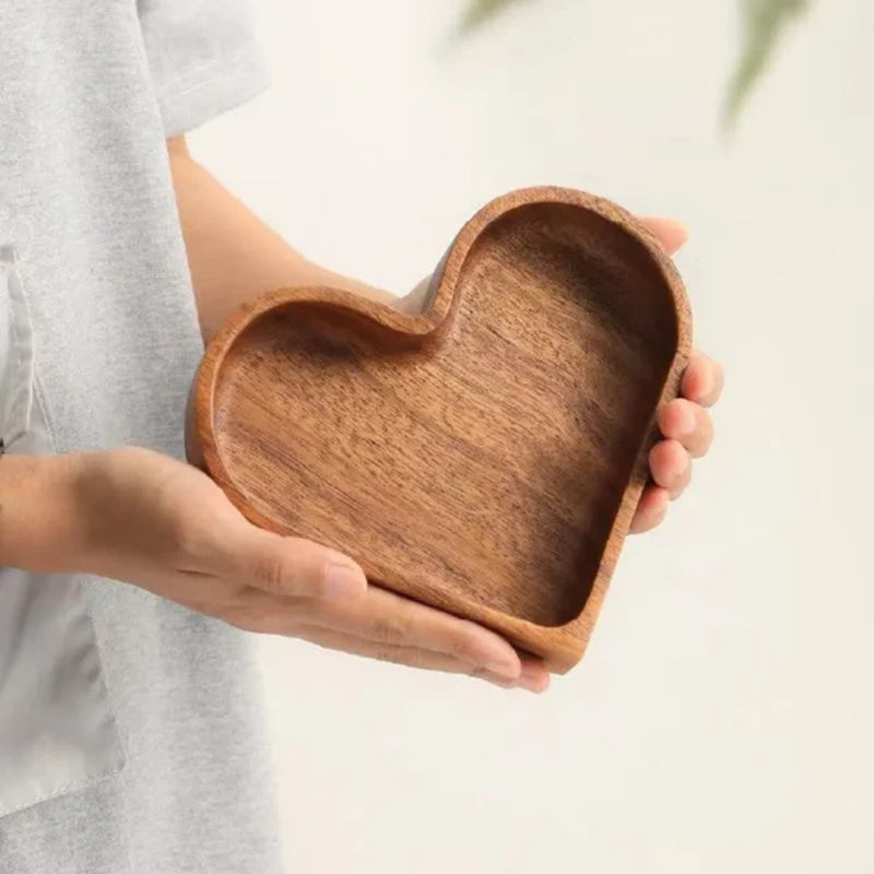 Rustic Heart Snack Tray Collection | 4pcs