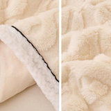 Velvety Jacquard Soft Fleece Blanket