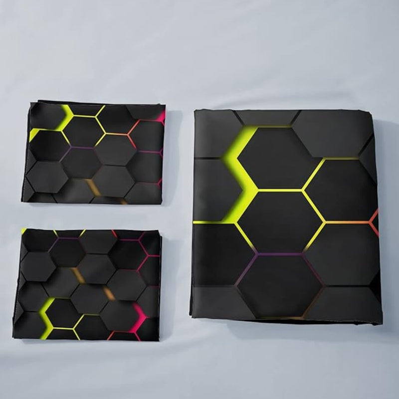 Prisma Hive | 3pcs Quilt Cover Set