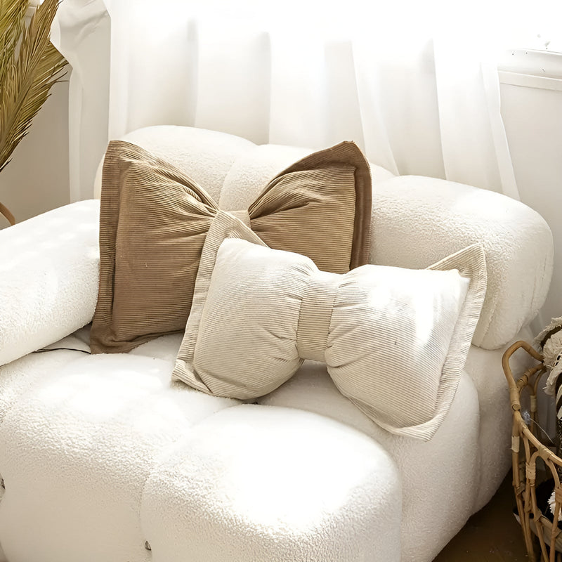 Bowknot Decorative Cushion Pillow