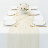 Cheesecloth Flowy Table Runner | 10 Pcs Set