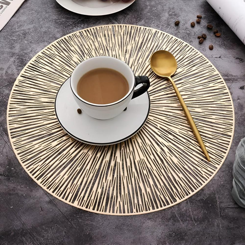 Firework Metallic Table Mat