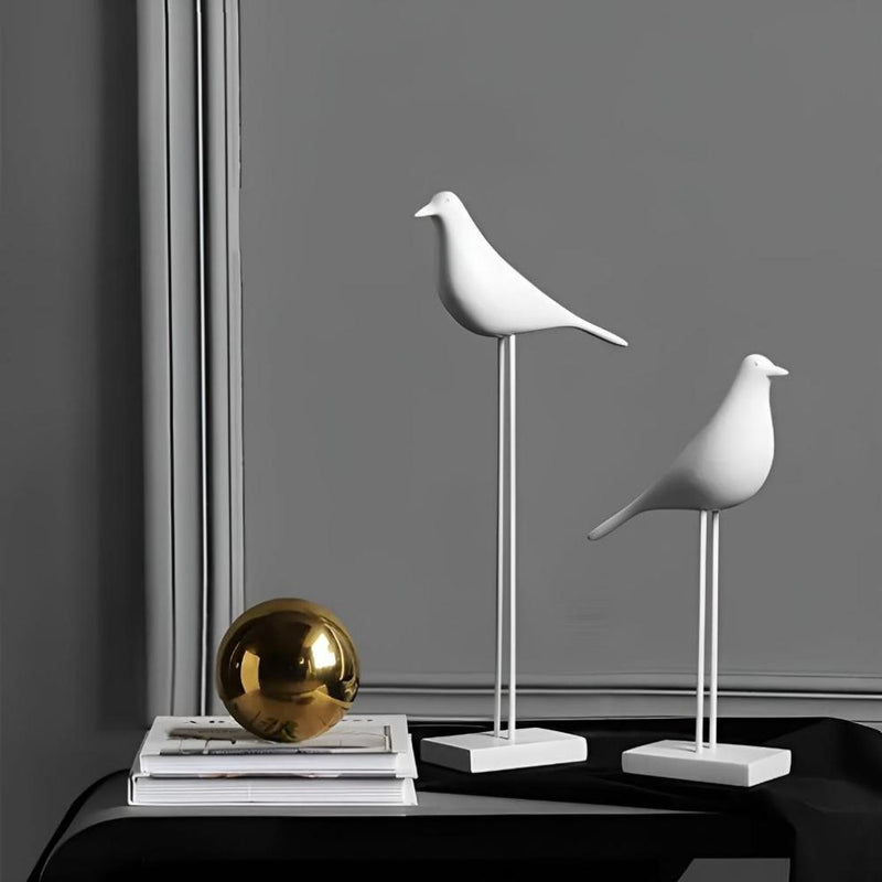 Minimalist Bird Décor Figurines