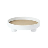 Modern Round Wooden Barbara Tray