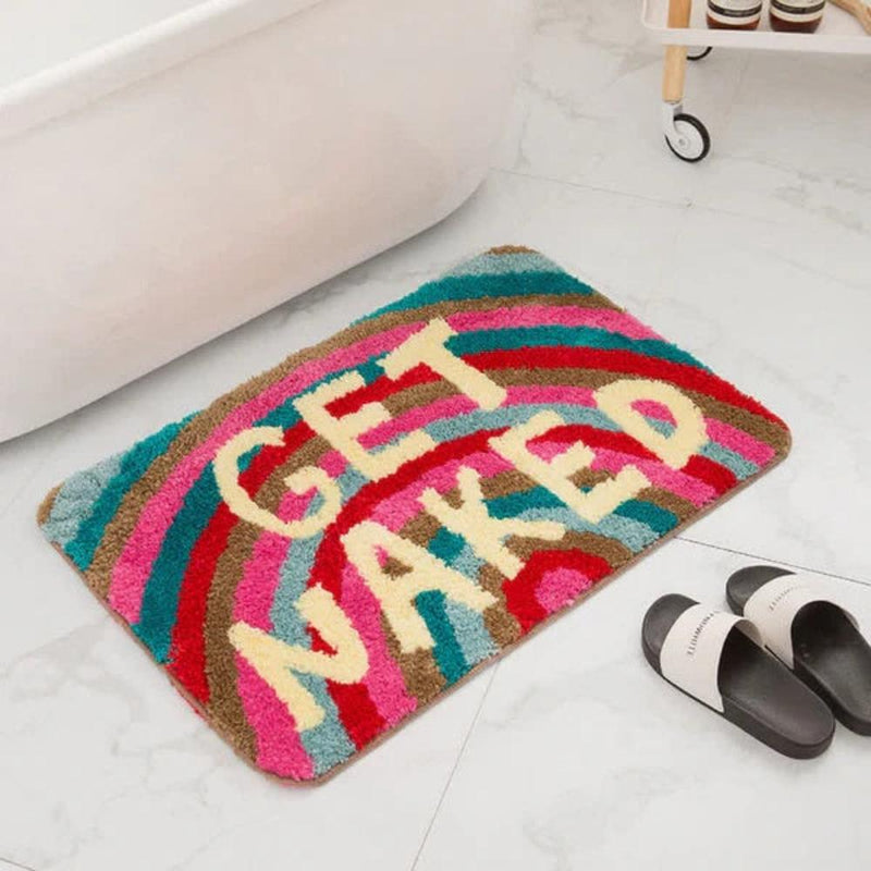 Ultra-Soft "GET NAKED" Bath Mat