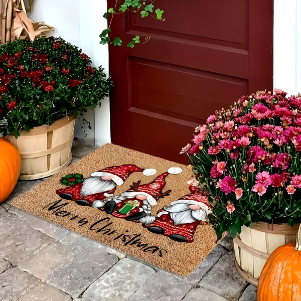 Gnome Wonderland Welcome Mat