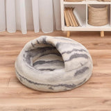 Lavish Marble Striped Pet Bed