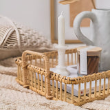 Rustic Weave Rattan Tray