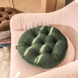 Velvet Tufted Round Cushions