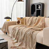 Leaf Pattern Luxury Sofa Cover