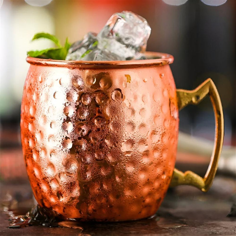 Hammered Copper Mug