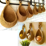 Handcrafted Boho Hanging Basket