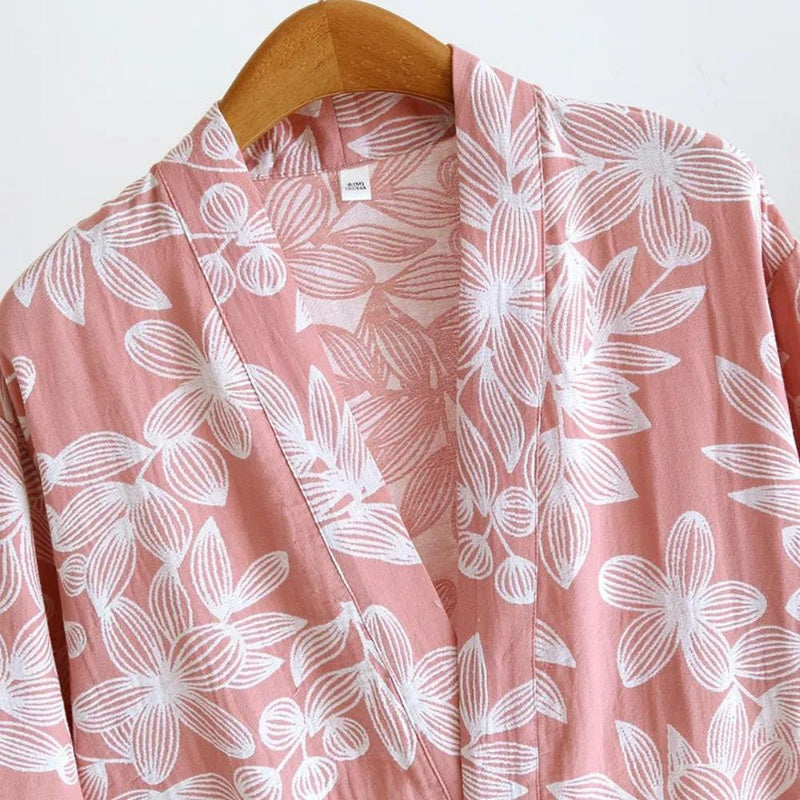 Floral Breeze Kimono Robe