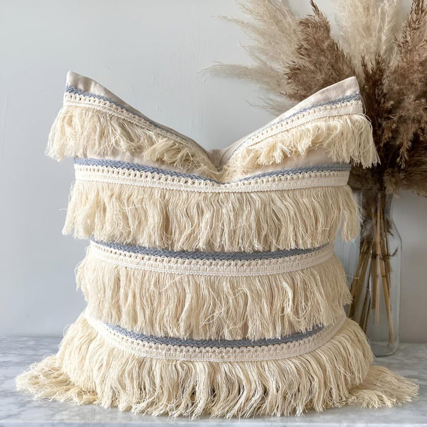 Bohemian Fringe Tassel Cushion Covers