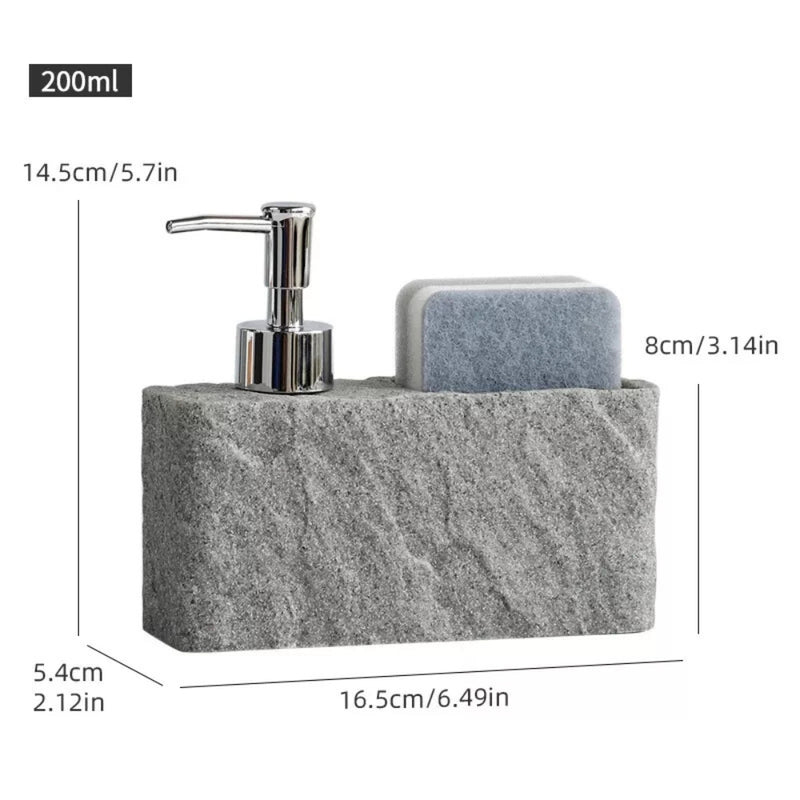 Stone Luxe Soap & Scrub Caddy