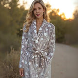 Plush Fleece Bathrobe