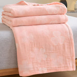 Four Clover Leaf Cotton Blanket