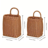 Willow Rattan Woven Storage Basket