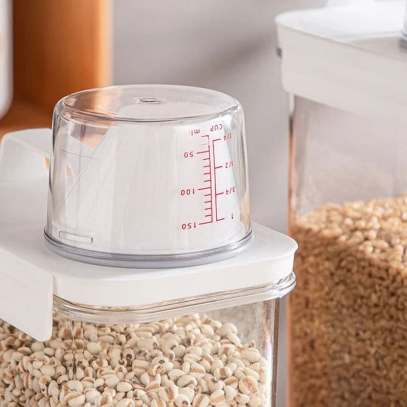 Clear Cereal and Grain Organiser