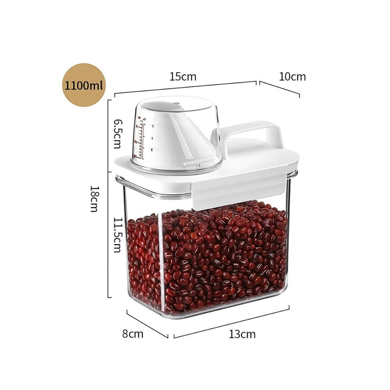 Clear Cereal and Grain Organiser